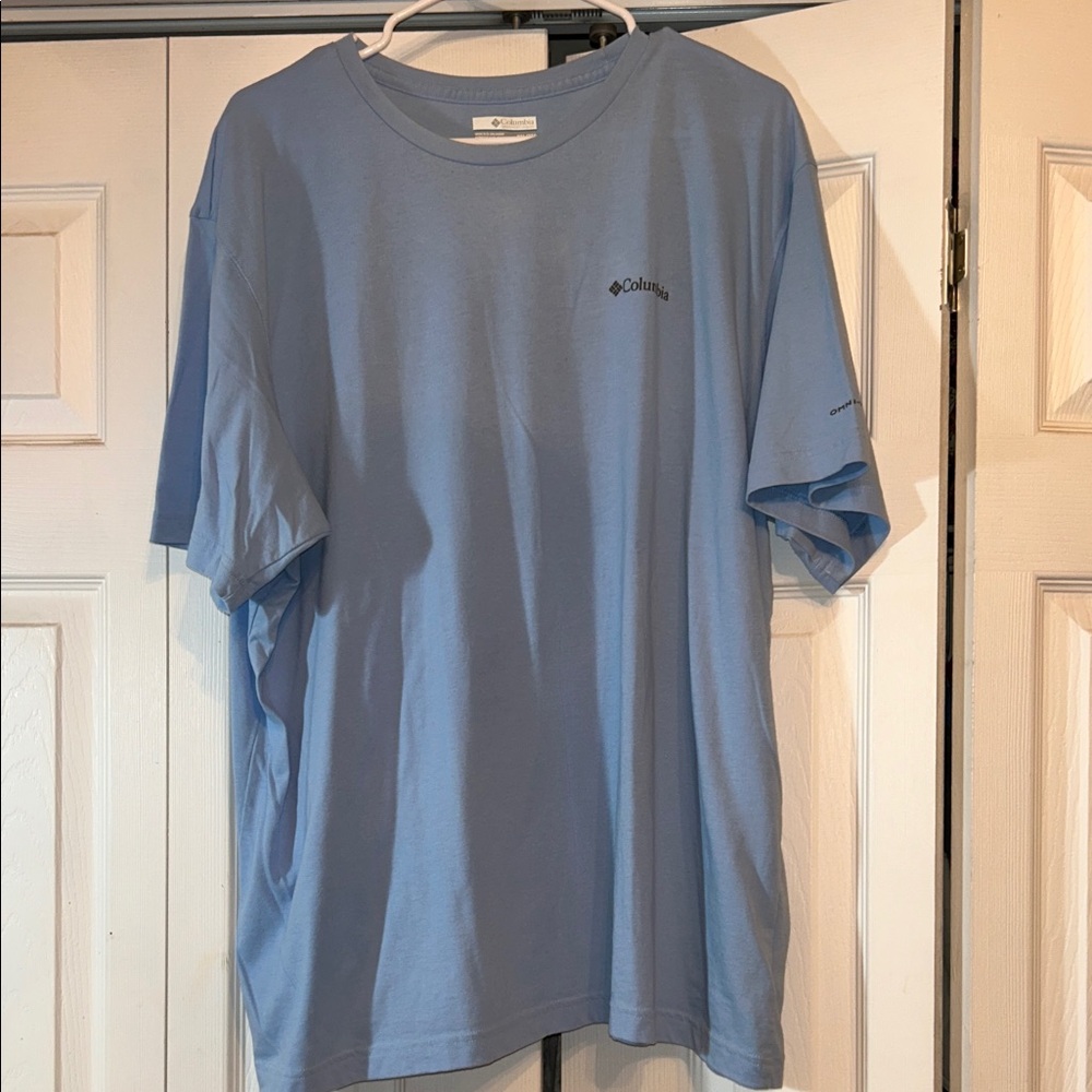Columbia Men's Sky Blue Short Sleeve Tee